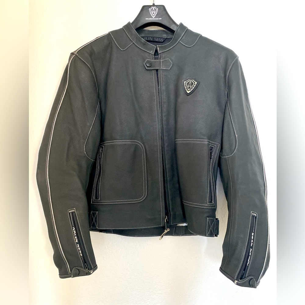 Arlen Ness - Leather Motorcycle Jacket Outdoor